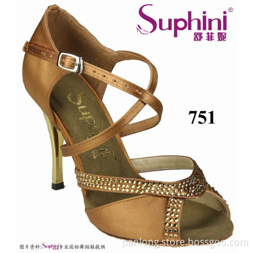 Accept Made-to- order Woman Stiletto Heel Tango Dance Shoes